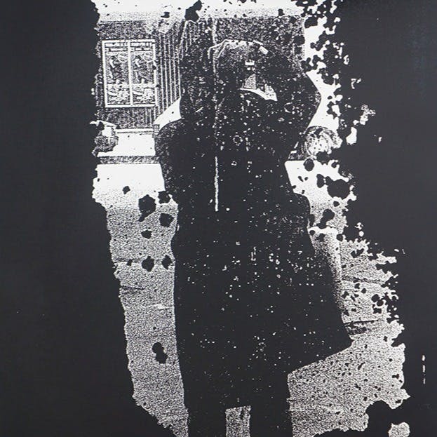 MORIYAMA DAIDO'S TOKYO ongoing」Original Cushion [三沢の犬