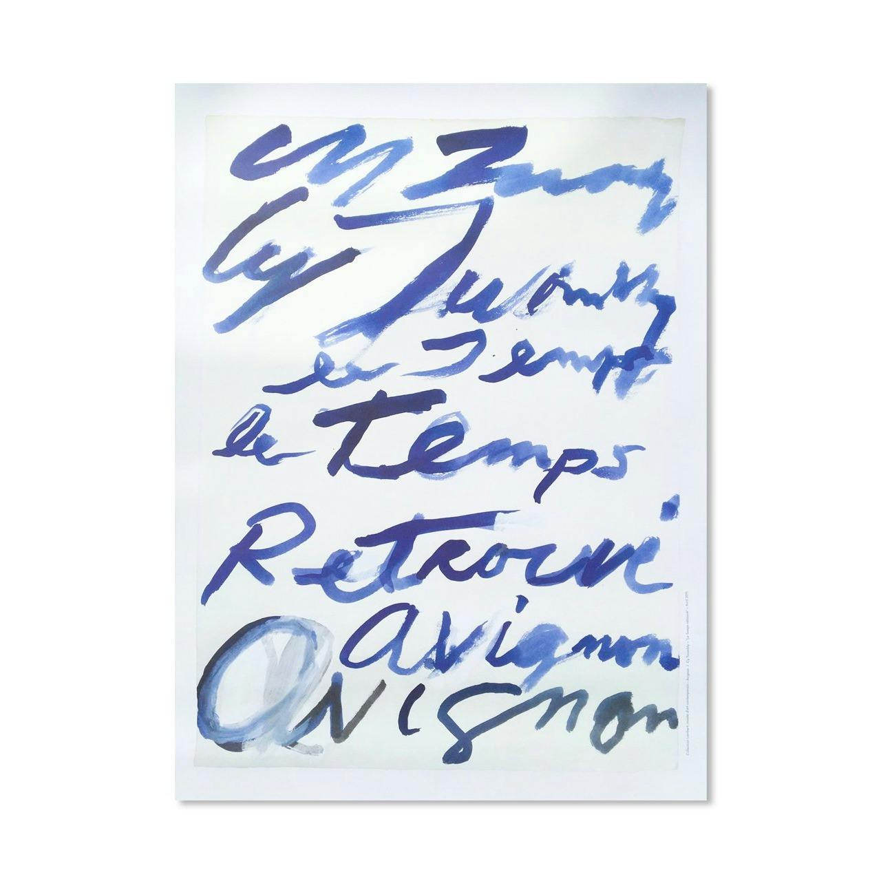 PRINT (1980) by Cy Twombly サイ・トゥオンブリー PRINT (1980) by Cy Twombly [REPRINTED EDITION] – twelvebooks