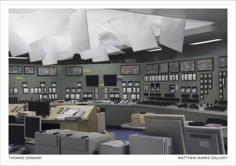 Thomas Demand: Control Room ポスター