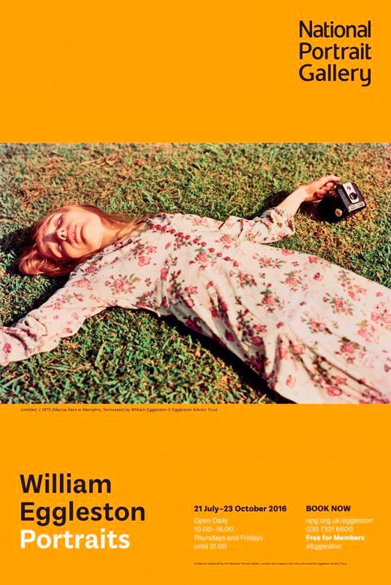 William Eggleston: Portraits, 2016 ポスター