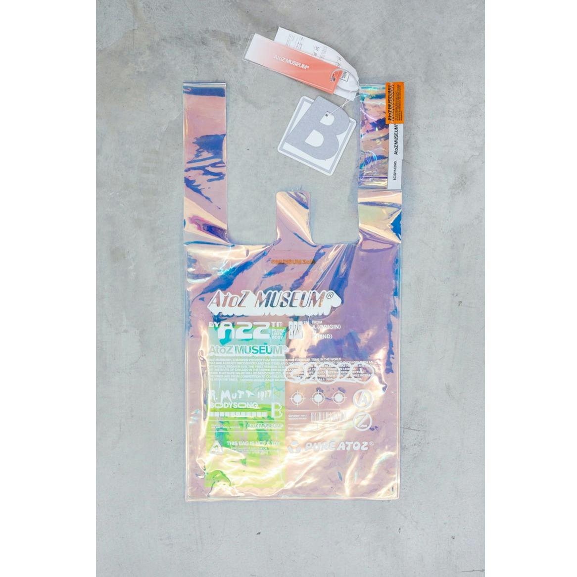 A2Z™  AtoZ MUSEUM® × BODYSONG.  PVC bag Aurora