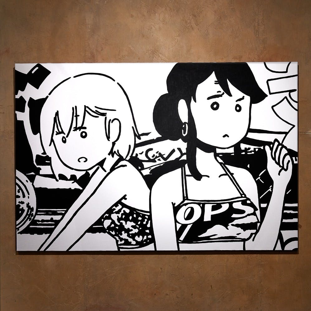 tym344 Mirrored (yuu) 原画 TYM344｜美術手帖