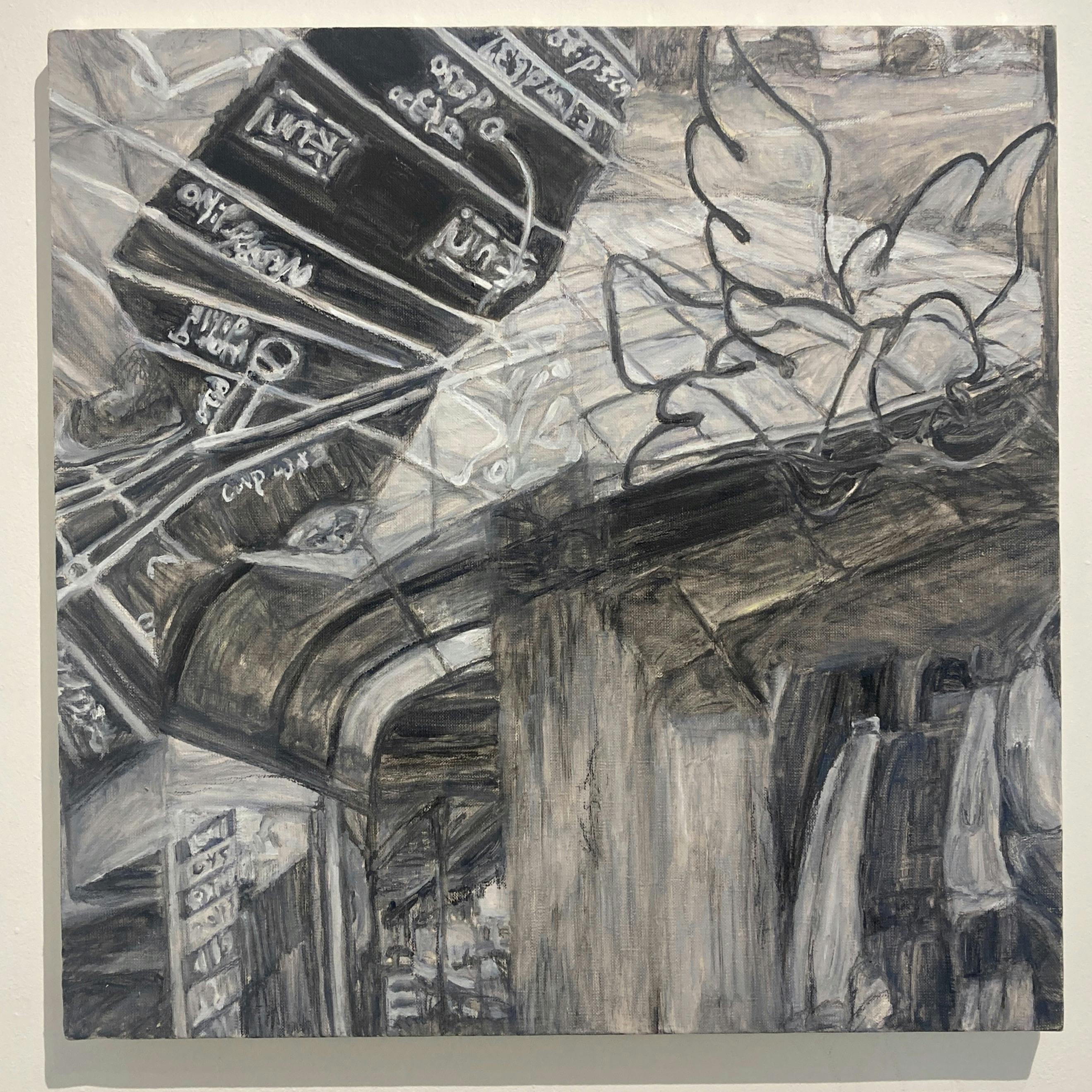 鳩のネオンNeon sign of pigeon