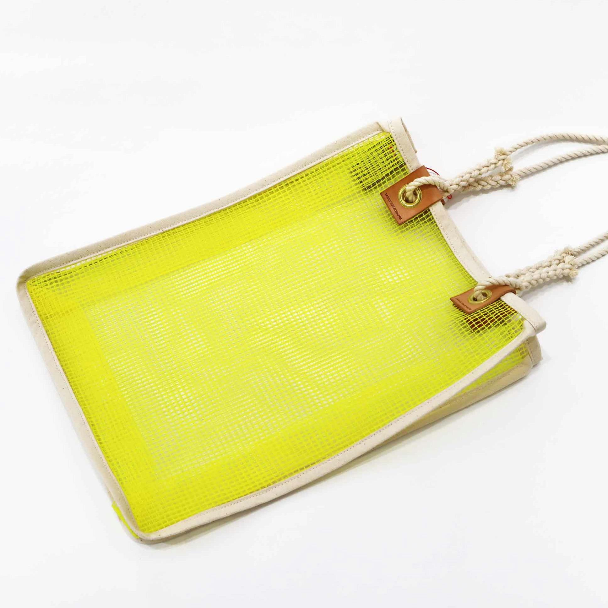 KNOT bag（網）＜Mサイズ＞　イエロー