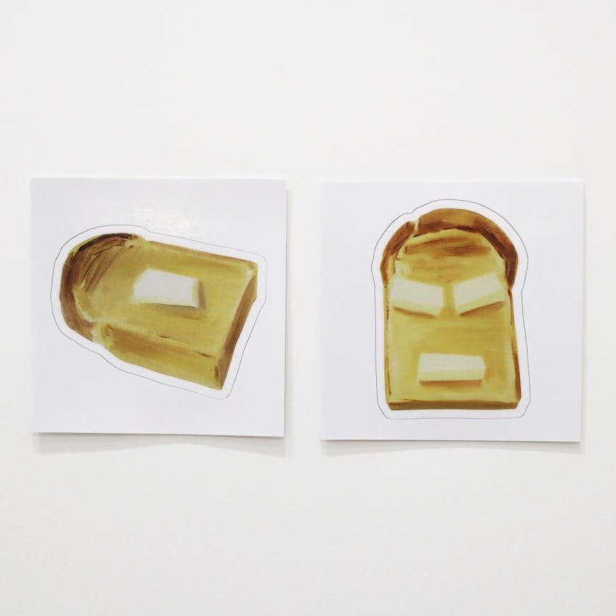 「MARCH」トーストステッカー