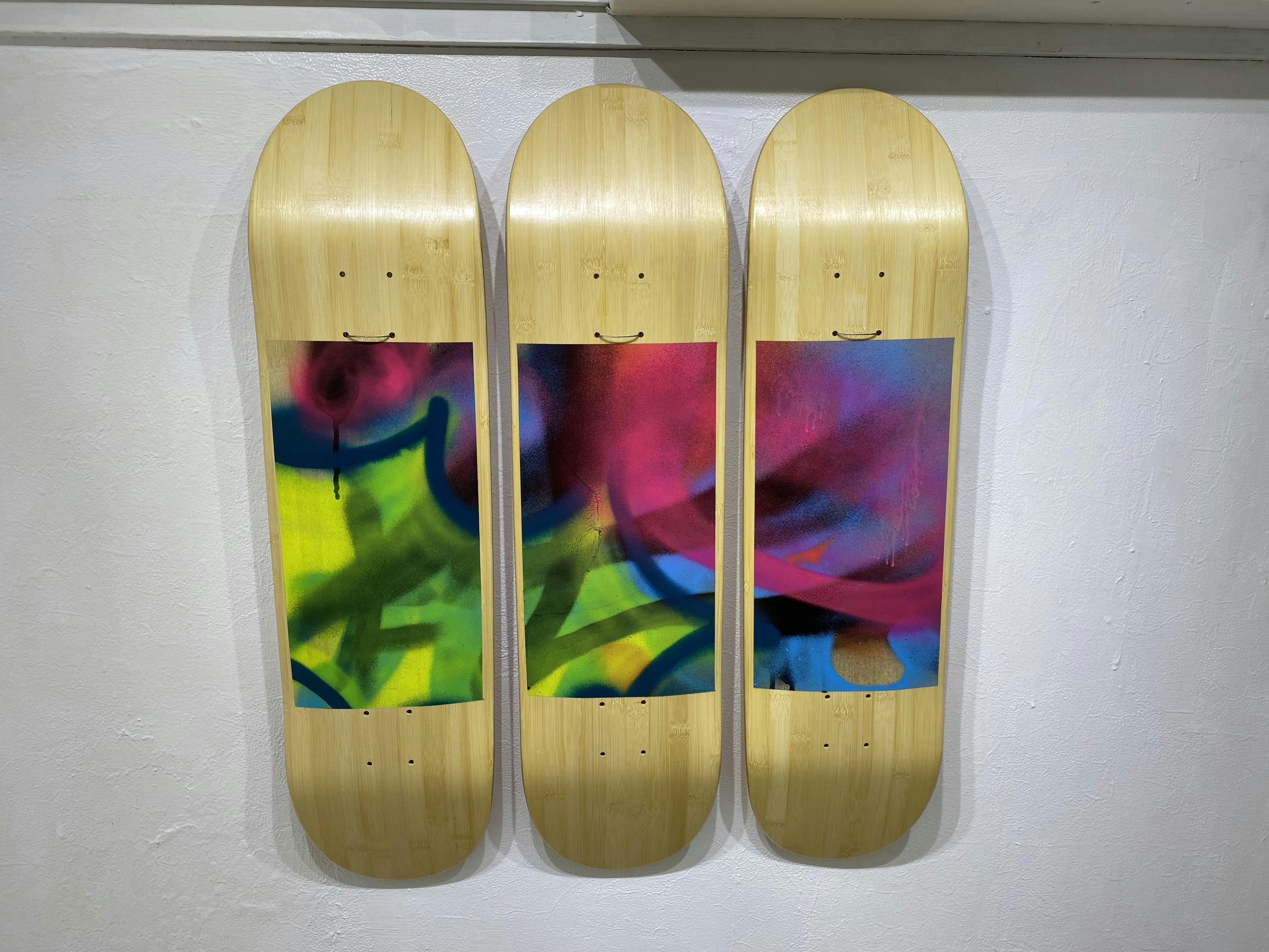 3 Skateboards