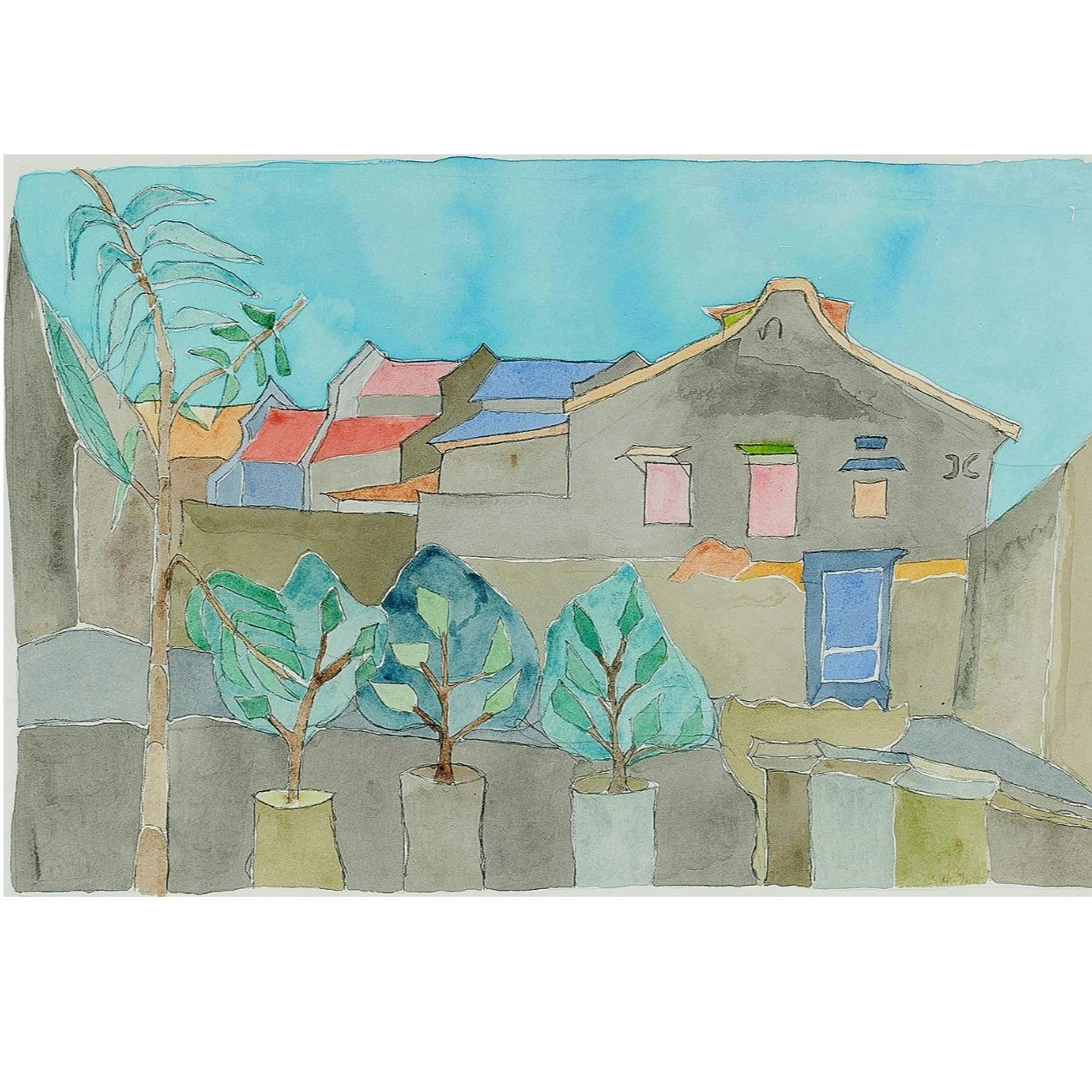 Many Roofs,many colorful Roofs