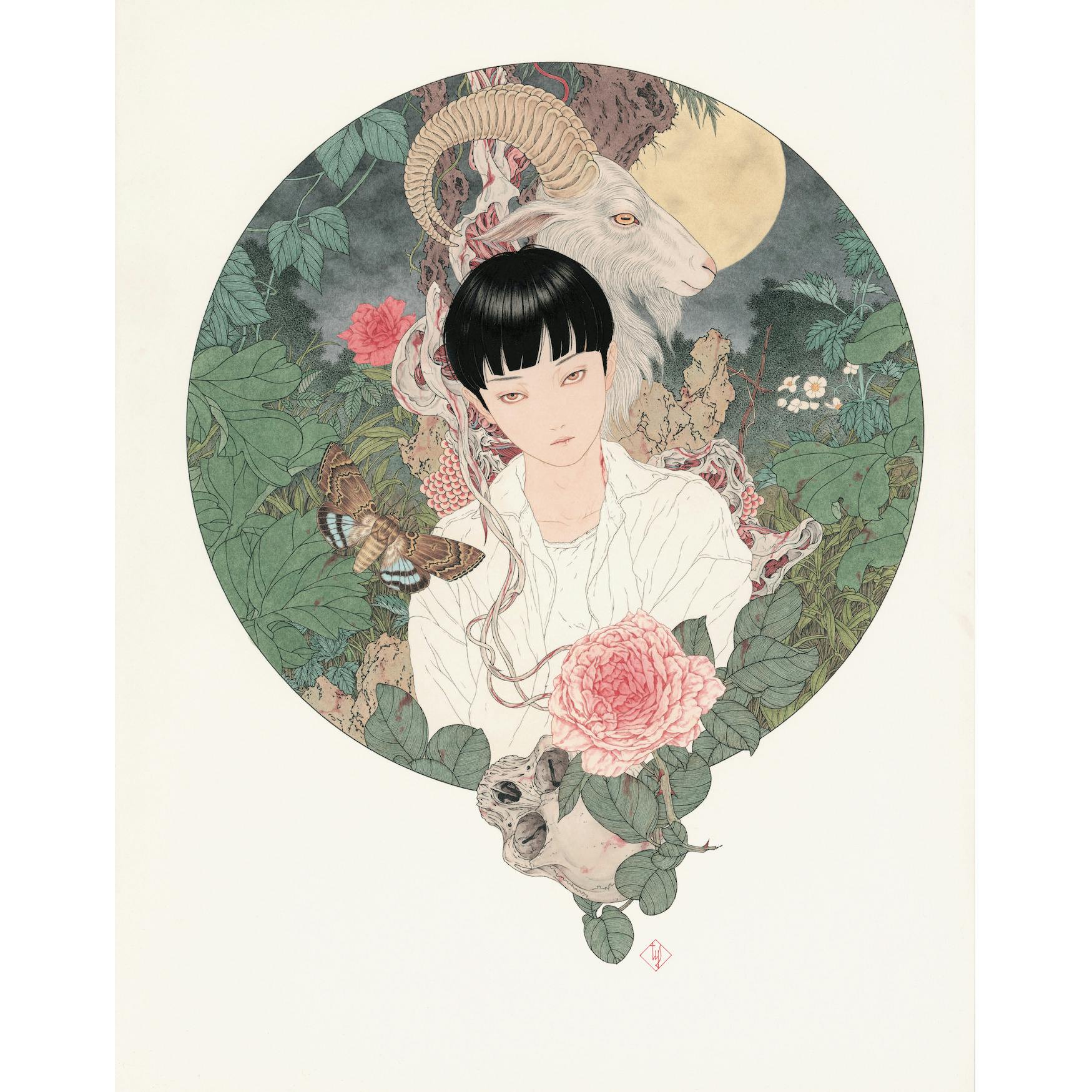 Skull Roses 山本タカトの販売 通販 Oil By 美術手帖