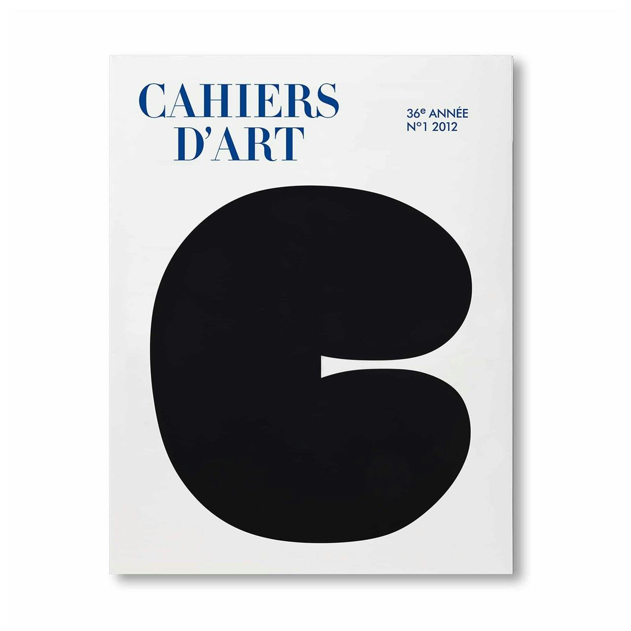 REVUE CAHIERS D’ART, 2012, N°1, ELLSWORTH KELLY
