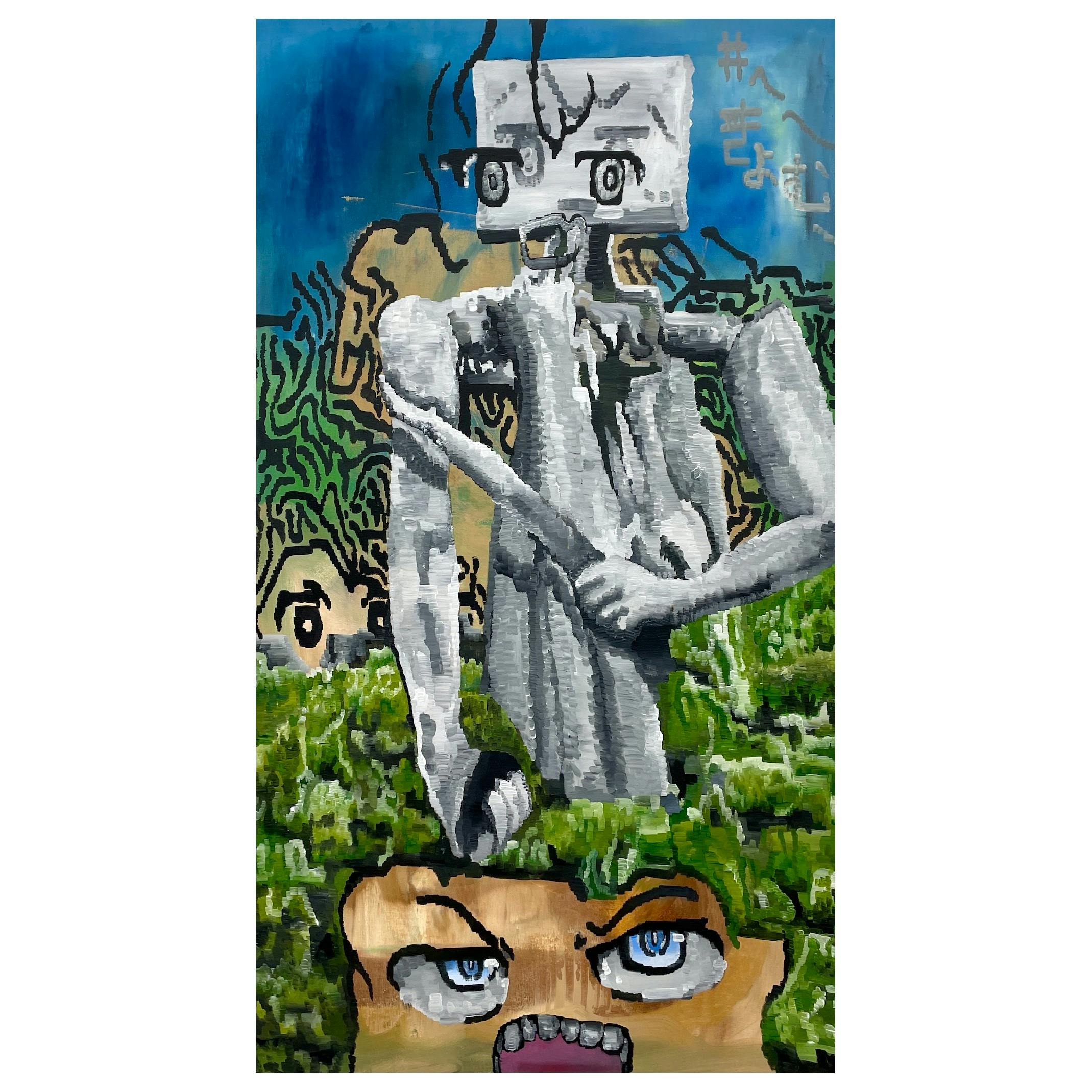 無駄意「こっちをみているヤツ:(；ﾞﾟ'ωﾟ'):」