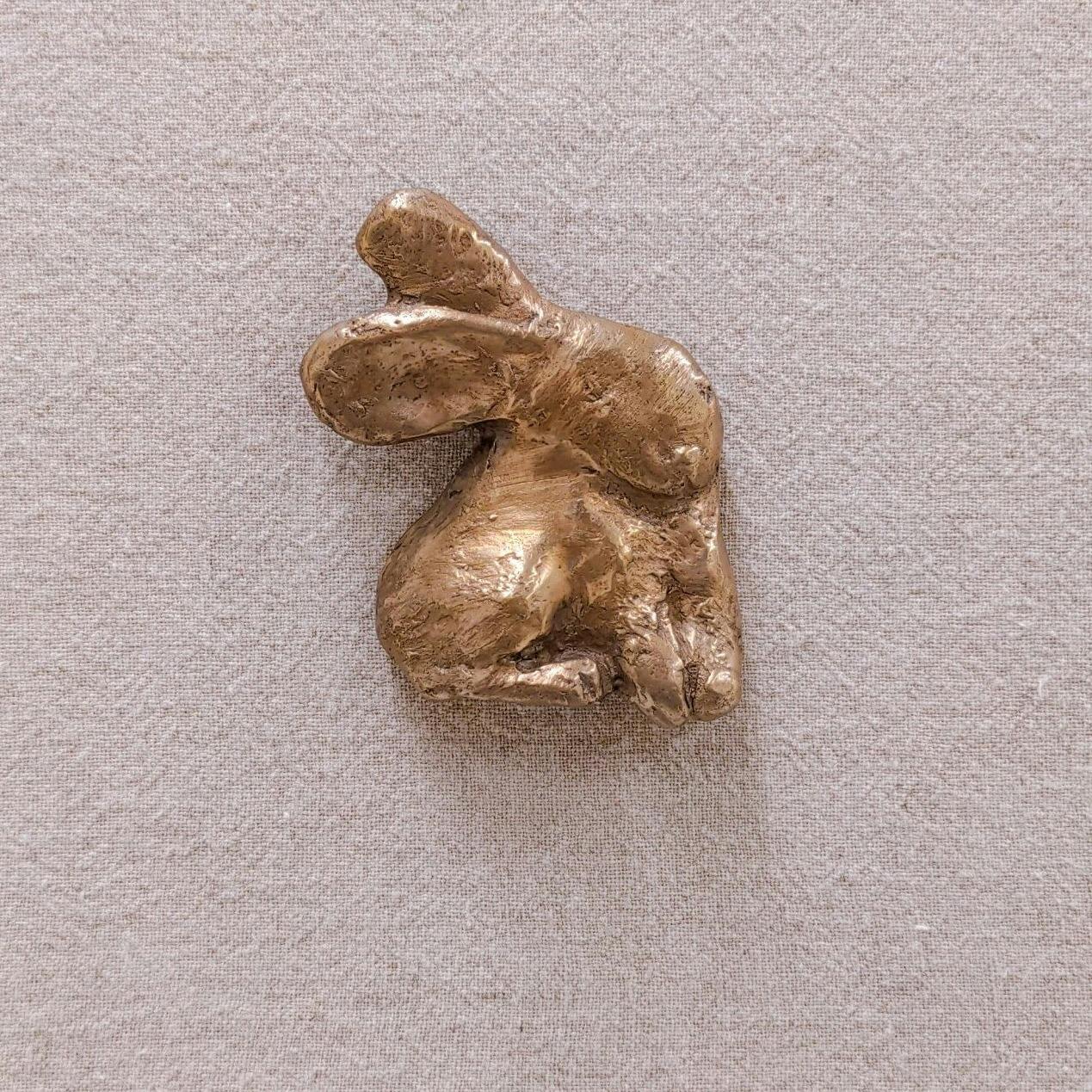 ブローチ うさこ