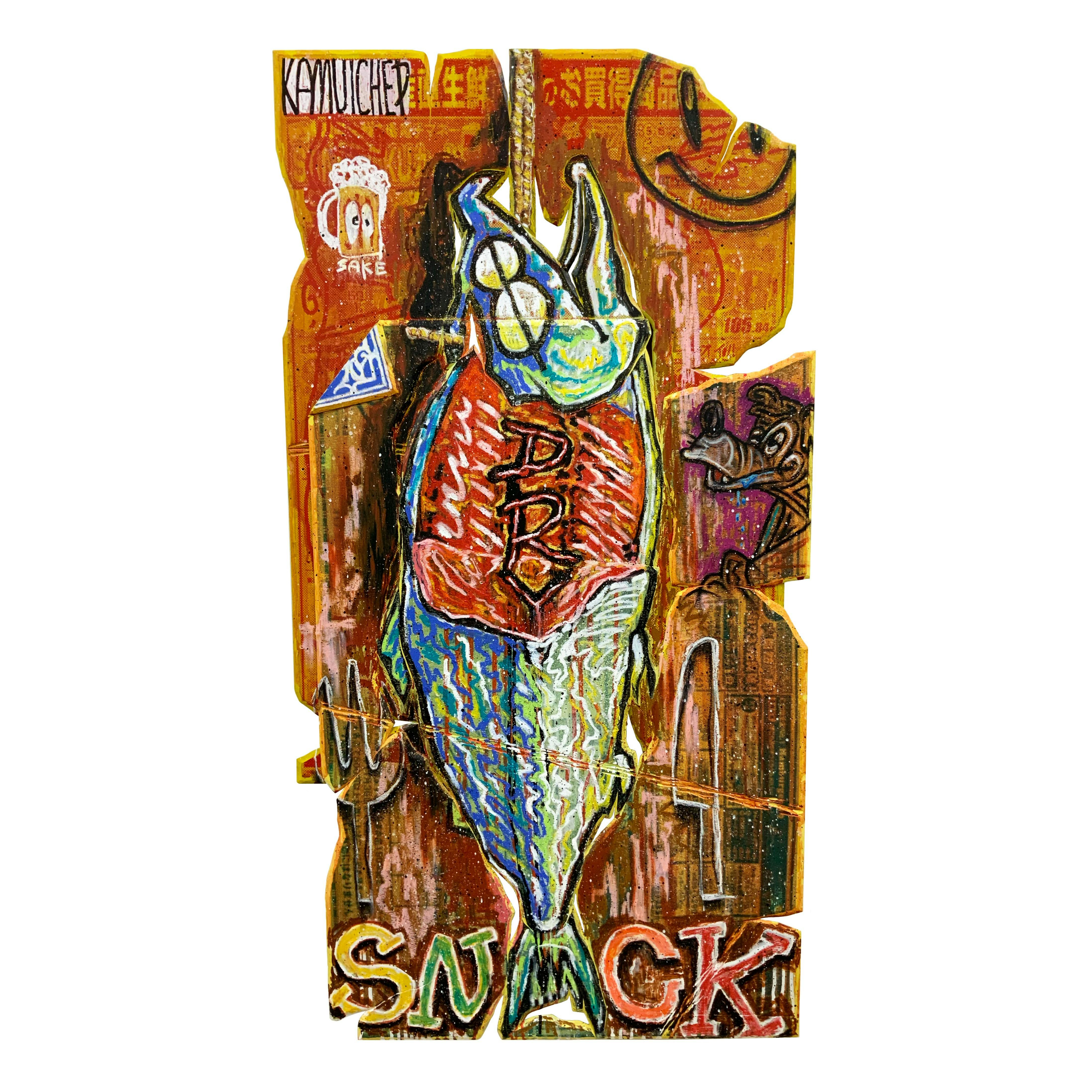 Super dry fish-salmon