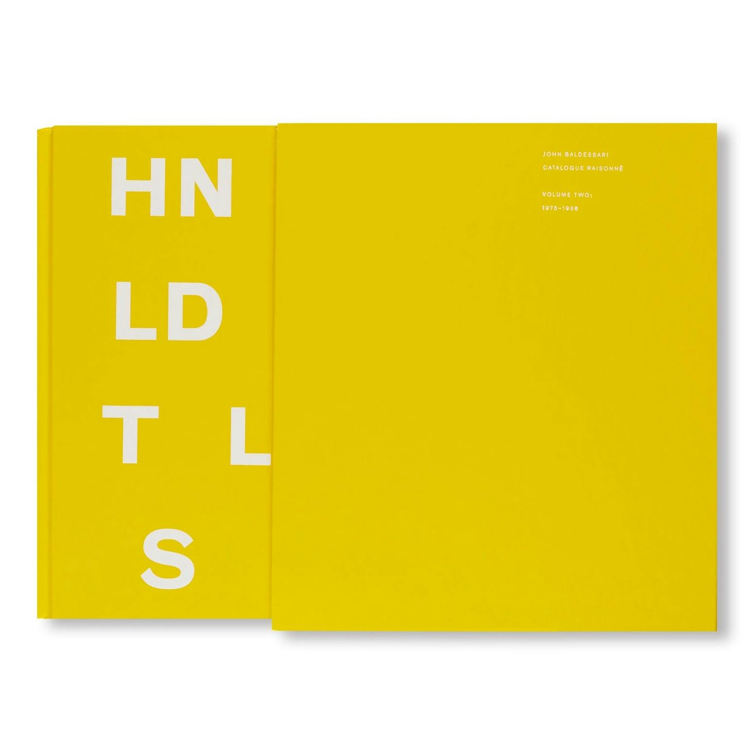 JOHN BALDESSARI: CATALOGUE RAISONNÉ VOL.2 1975–1986