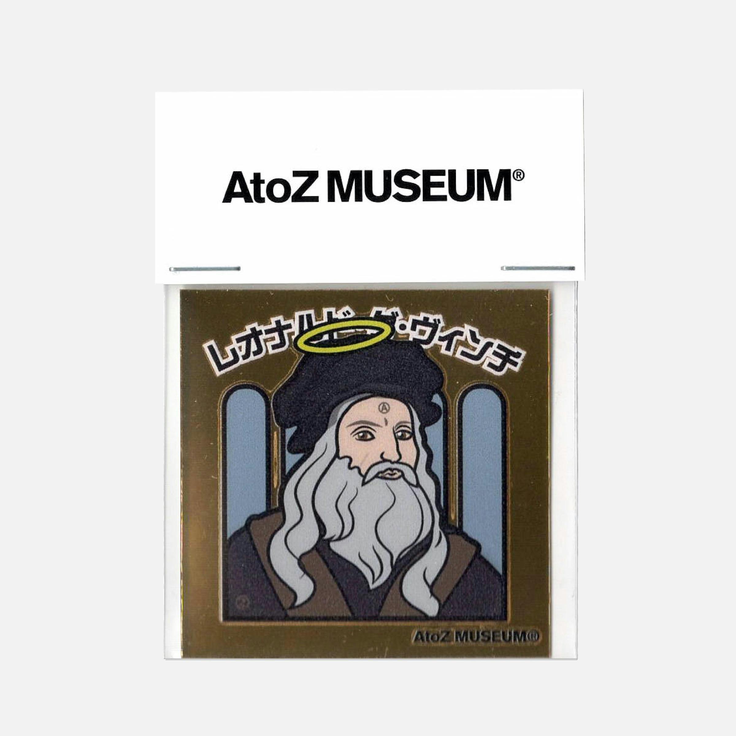 A2Z™️ レオナルド・ダ・ヴィンチステッカー（ゴールド）（1枚入）