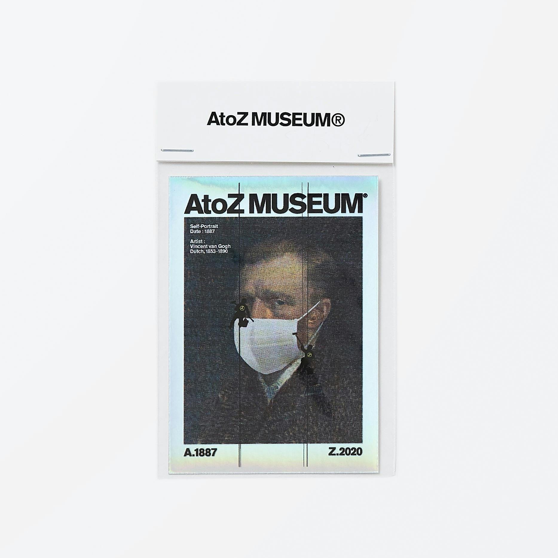 A2Z™️  ゴッホステッカーA マスクver（1枚入）