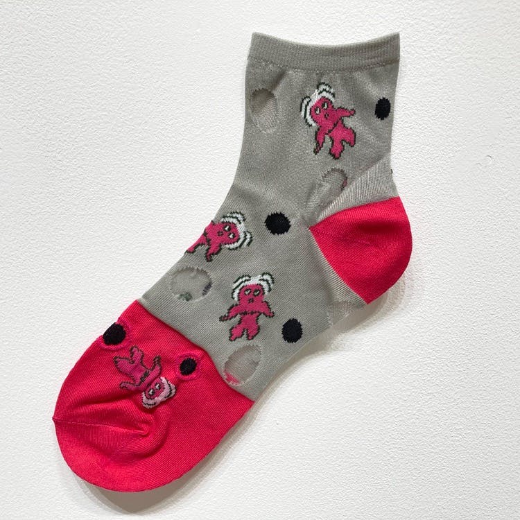 穴くつした足おっぱい（pink）