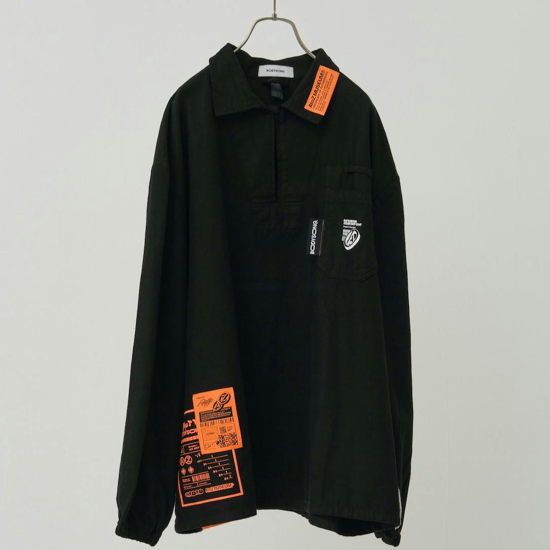 A2Z™ x BODYSONG. MILITARY_SH_BS -BLACK