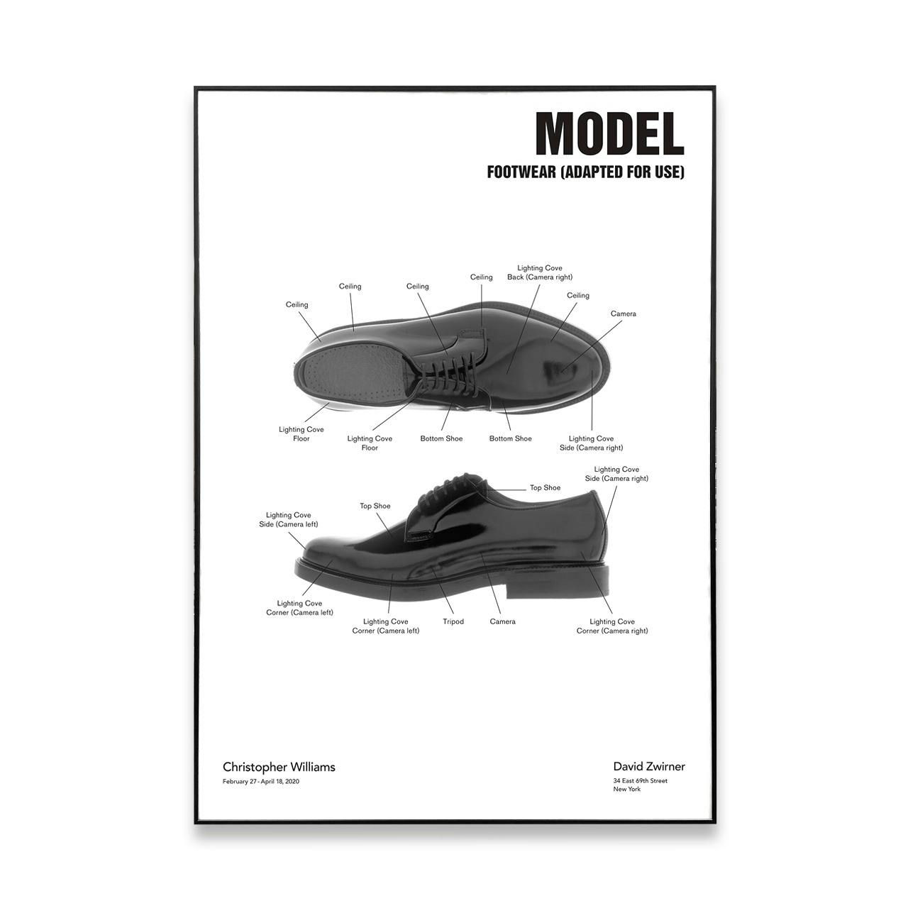 MODEL FOOTWEAR (ADAPTED FOR USE) POSTER