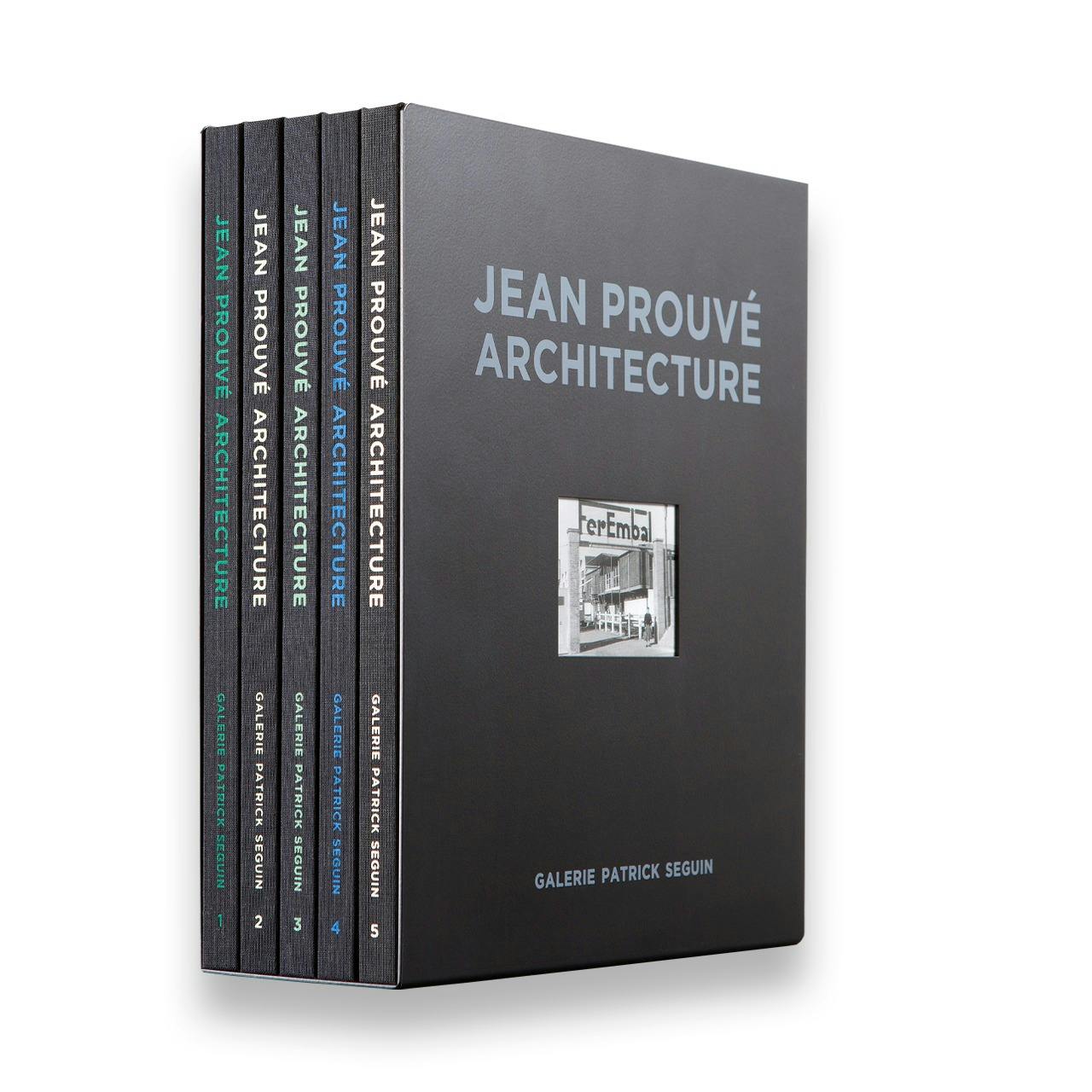 JEAN PROUVÉ ARCHITECTURE – BOX SET NO.1 (VOLUME 1-5)