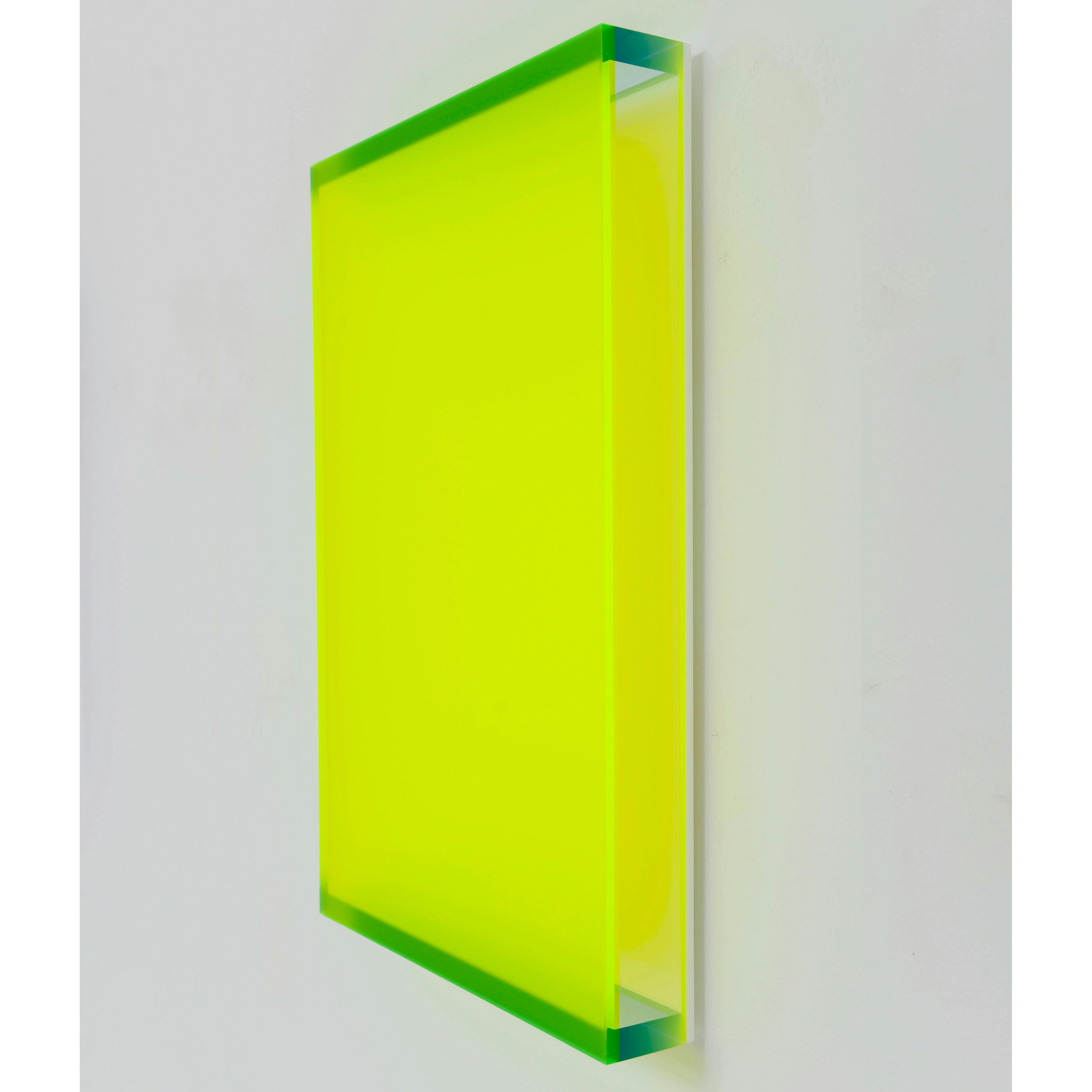 Colormirror Satin Green Glowing After Los Angeles