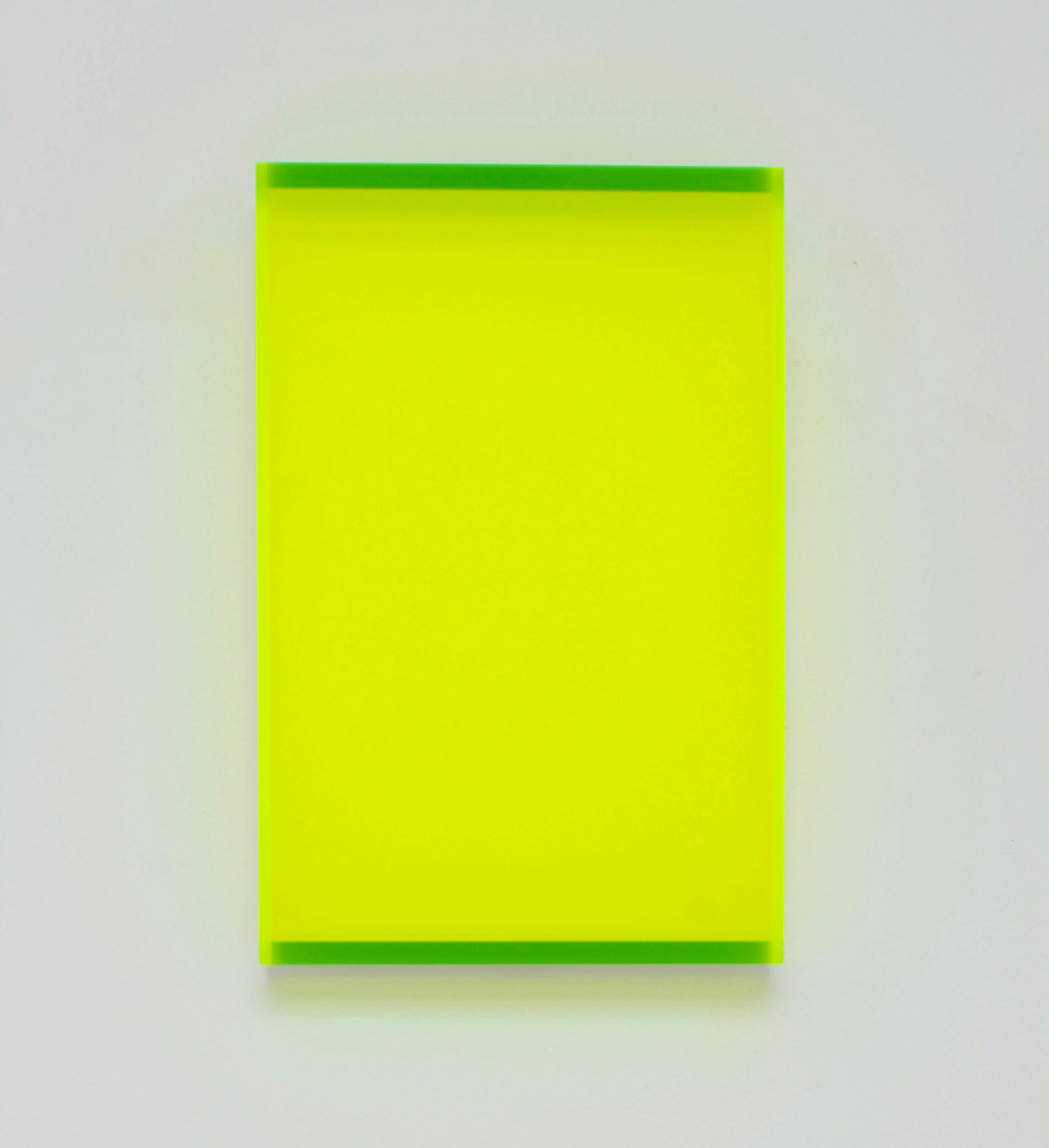 Regine Schumann, Colormirror Satin Green Glowing After Los Angeles