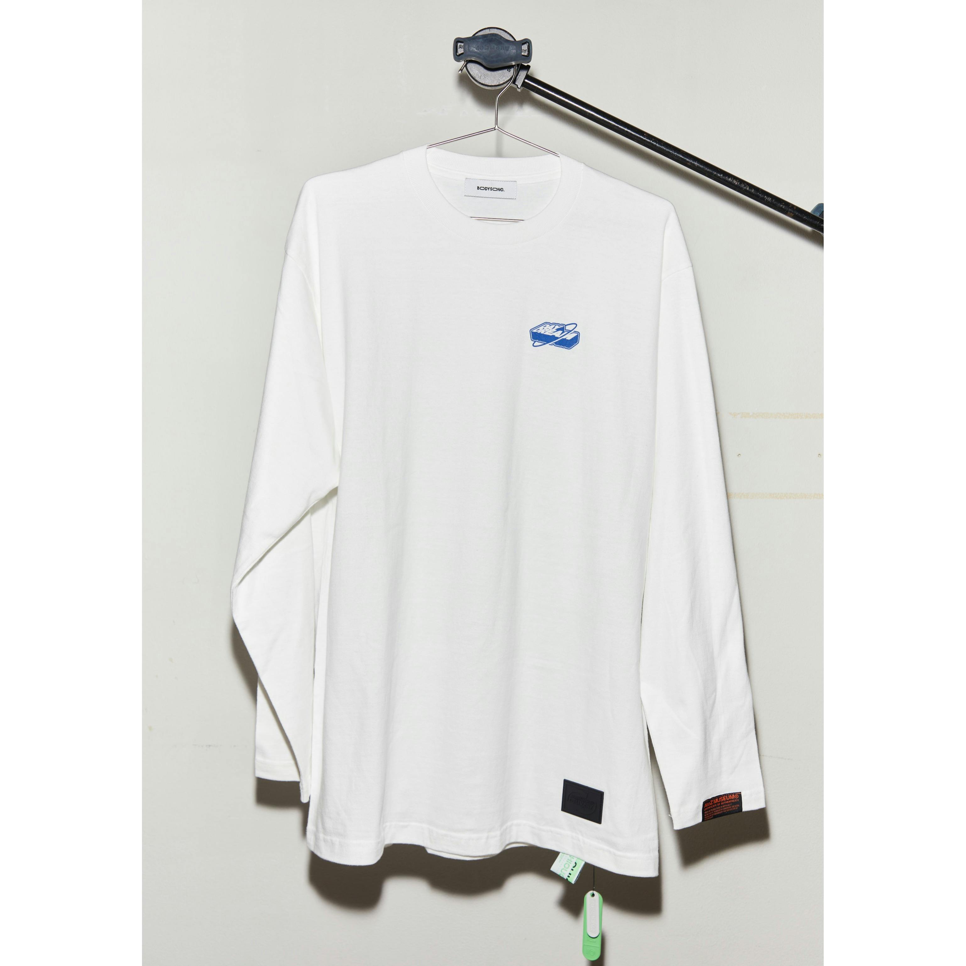 Koji Shiouchi x AtoZ MUSEUM® x BODYSONG.：Daydream-longT_KSxBS./WHITE_BLUE(AZ16-LS01)【One Size】