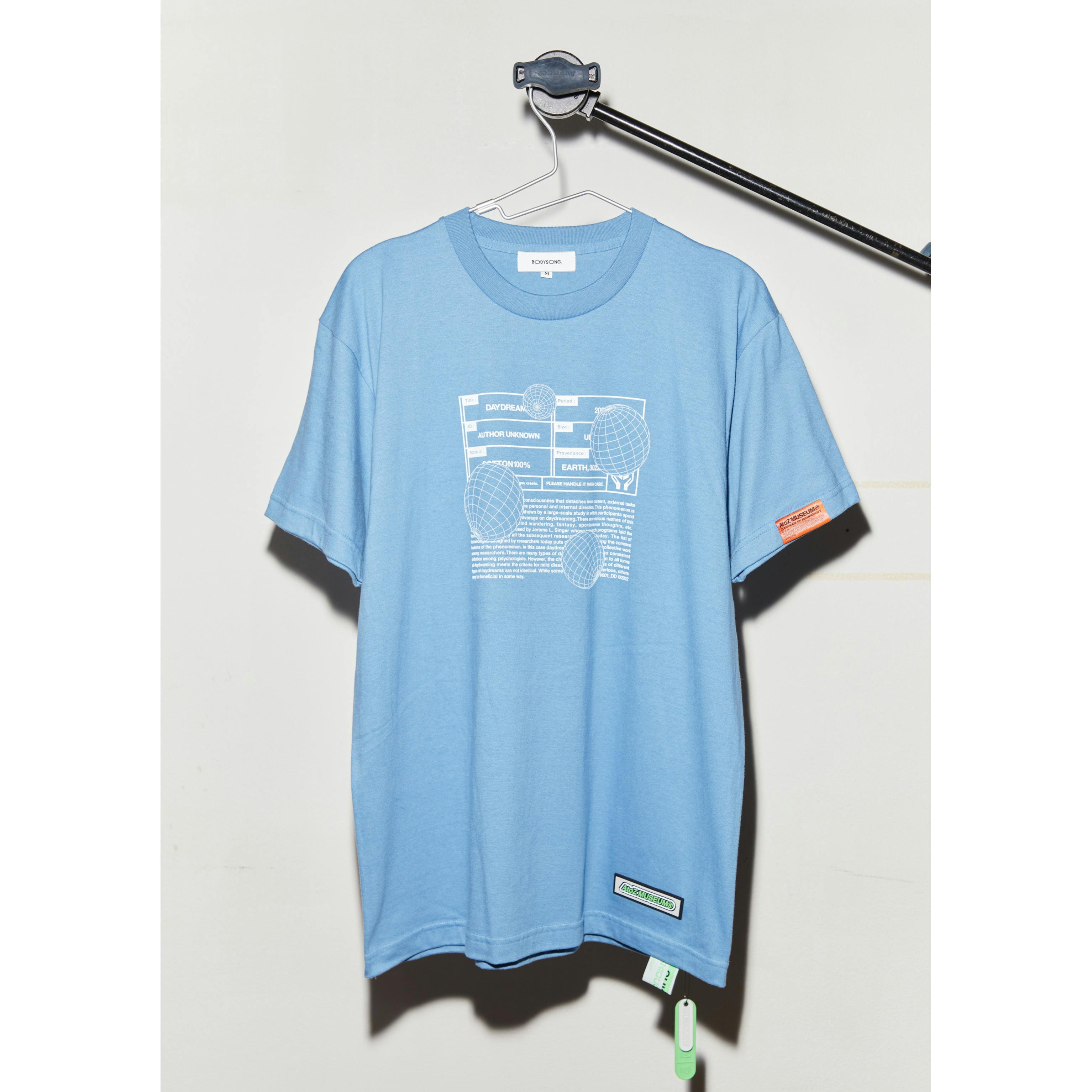 Koji Shiouchi x AtoZ MUSEUM® x BODYSONG.：Atomic-T_KSxBS./SKY(AZ13-T04)【Lサイズ】