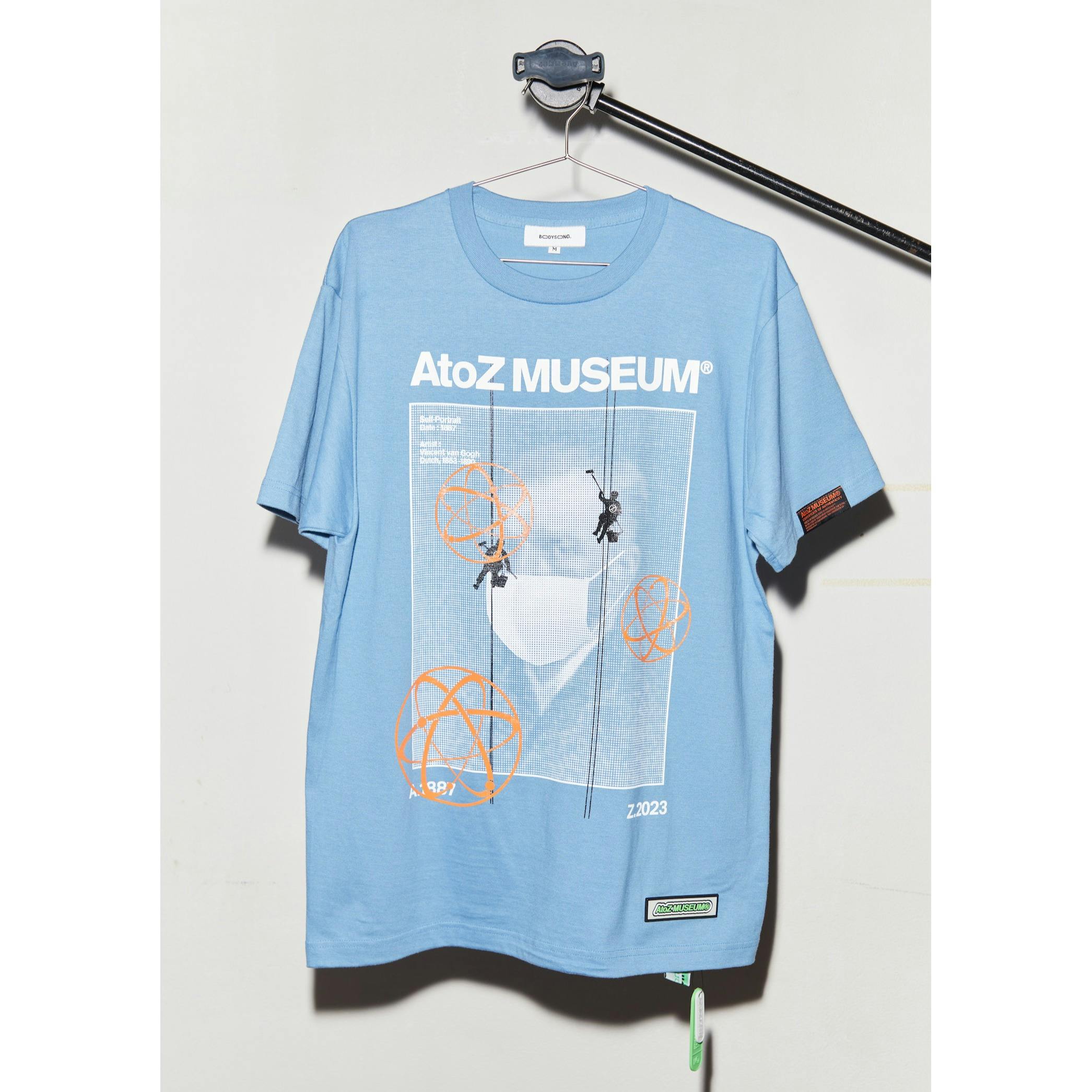Koji Shiouchi x AtoZ MUSEUM® x BODYSONG.：Goghatmic-T_KSxBS./SKY(AZ13-T04)【Lサイズ】