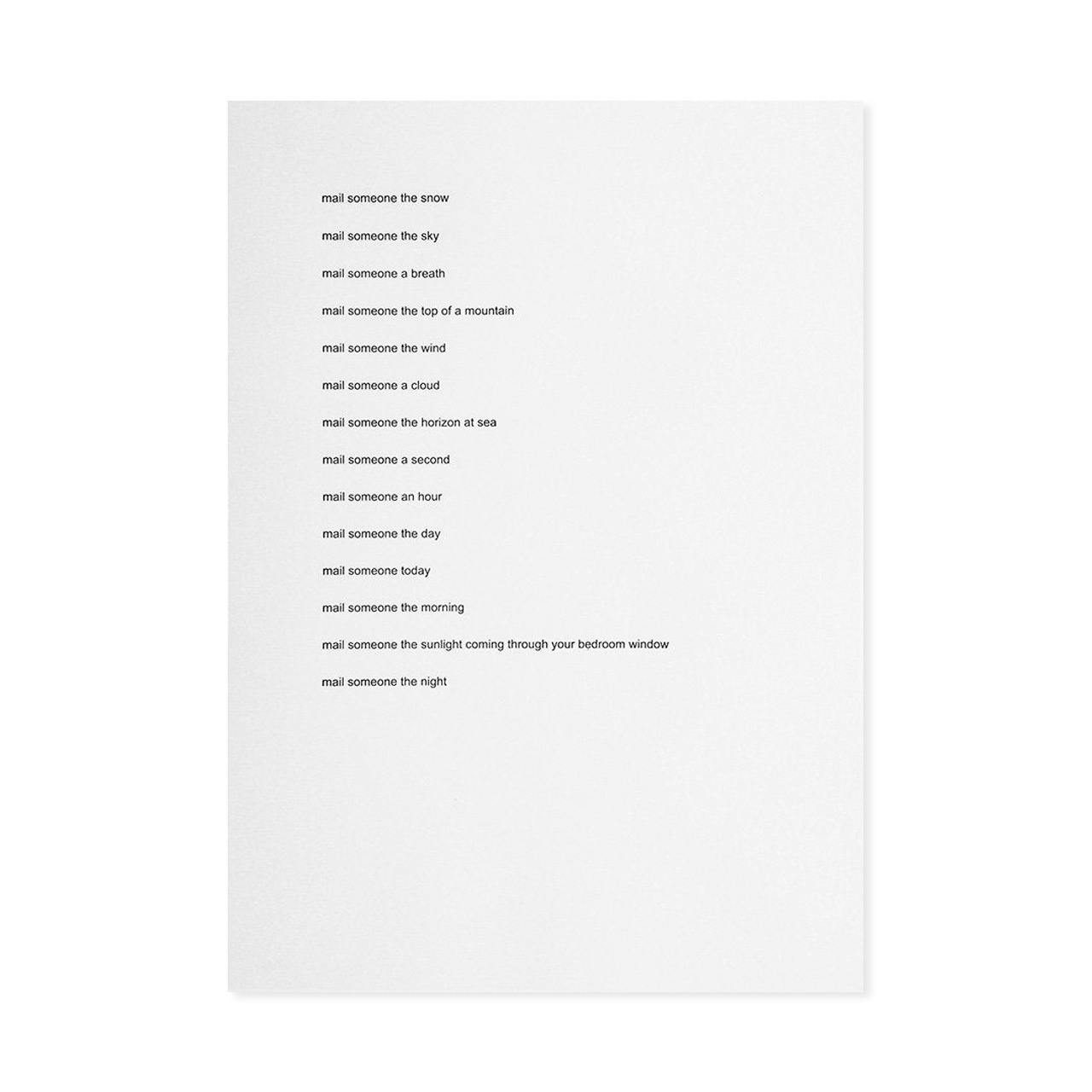 MAIL SOMEONE..., 2017