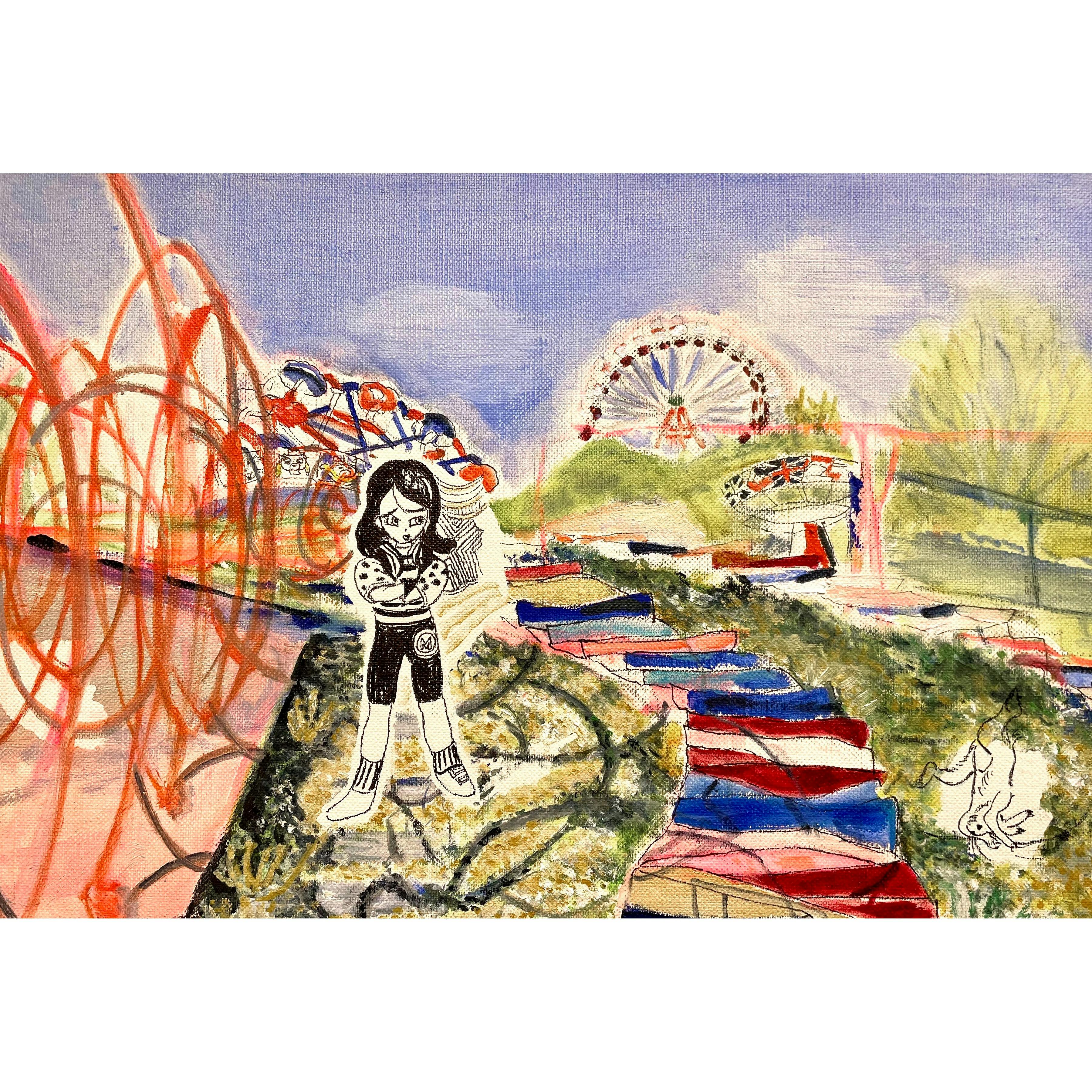 遊園地で At the Amusement park