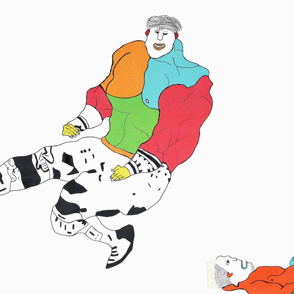 ダイビングエルボー