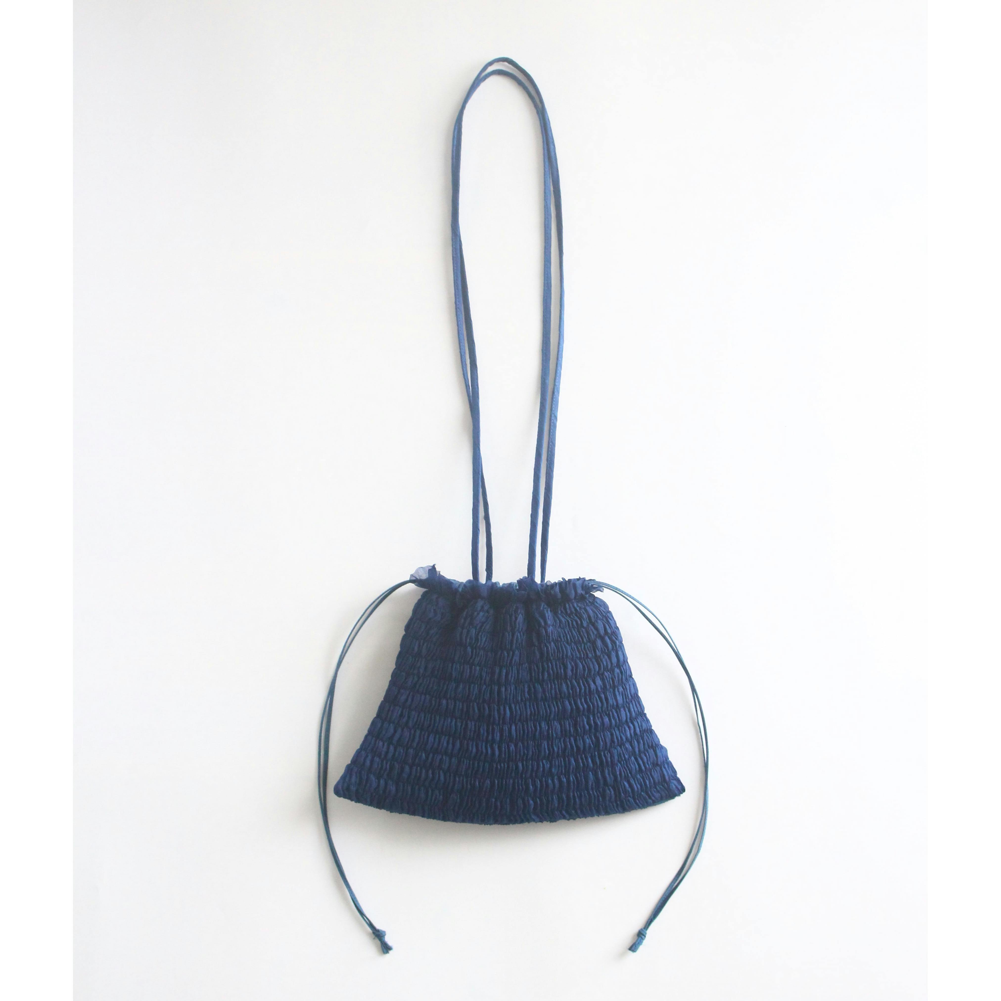 shibori 皺 / 巾着tote
