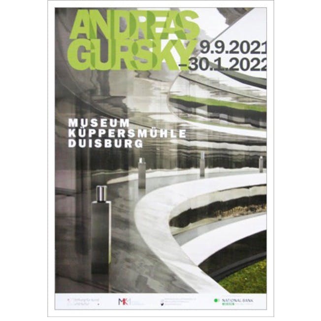 アートポスター アンドレアス・グルスキー 展覧会 シカゴ 送料込 匿名発送 ANDREAS GURSKY アンドレアス・グルスキー展 / 監修