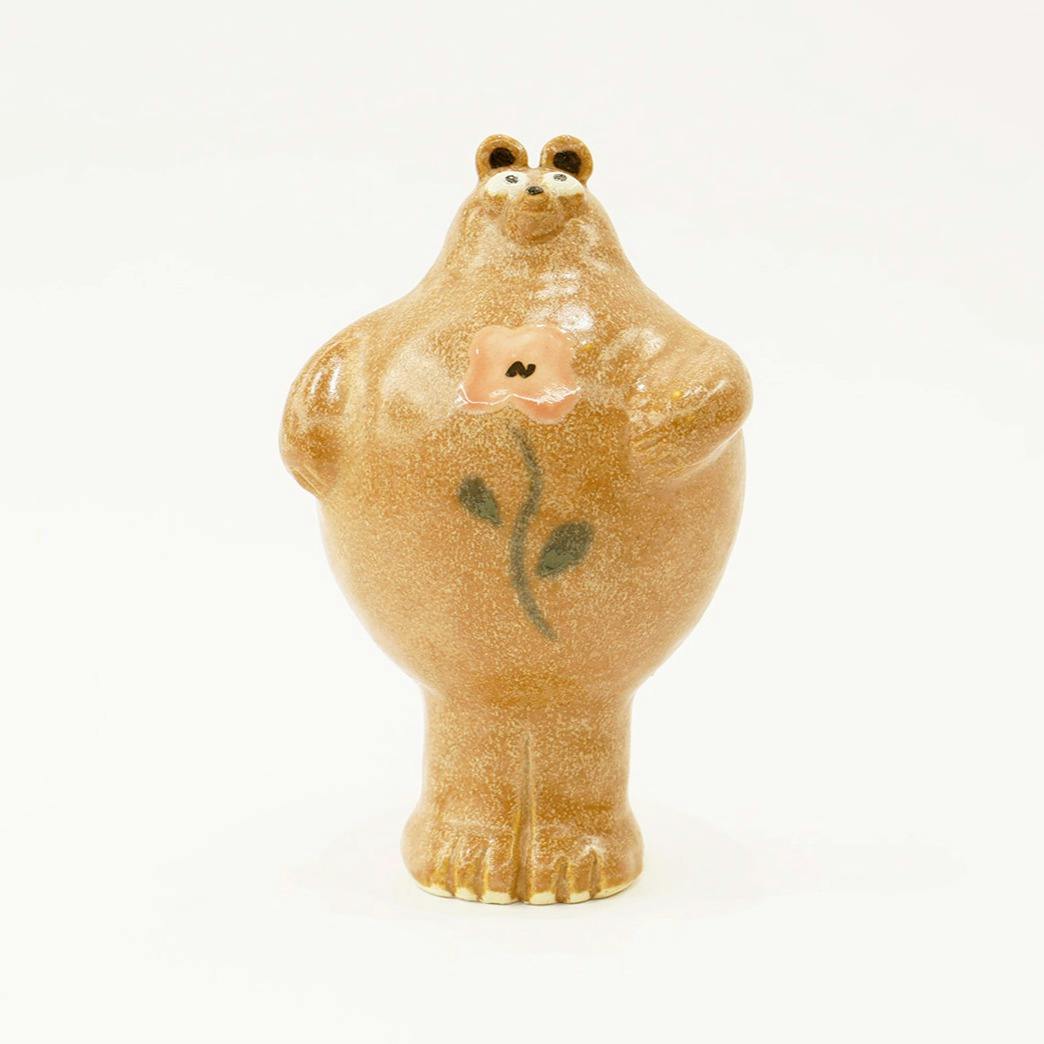 動物の花器【KUMA】