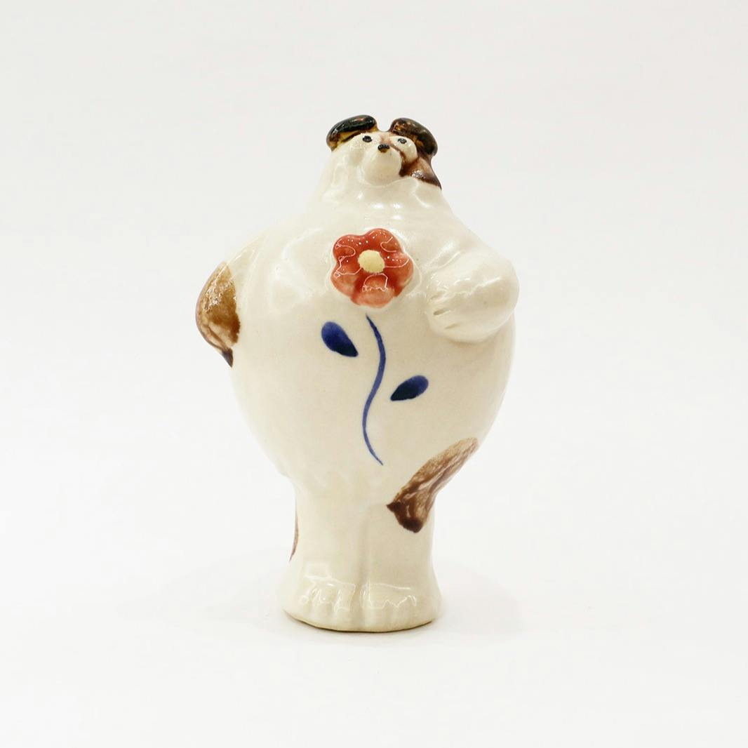 動物の花器 【INU】