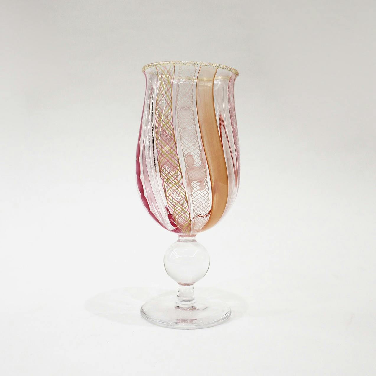 彩色　LACE　goblet