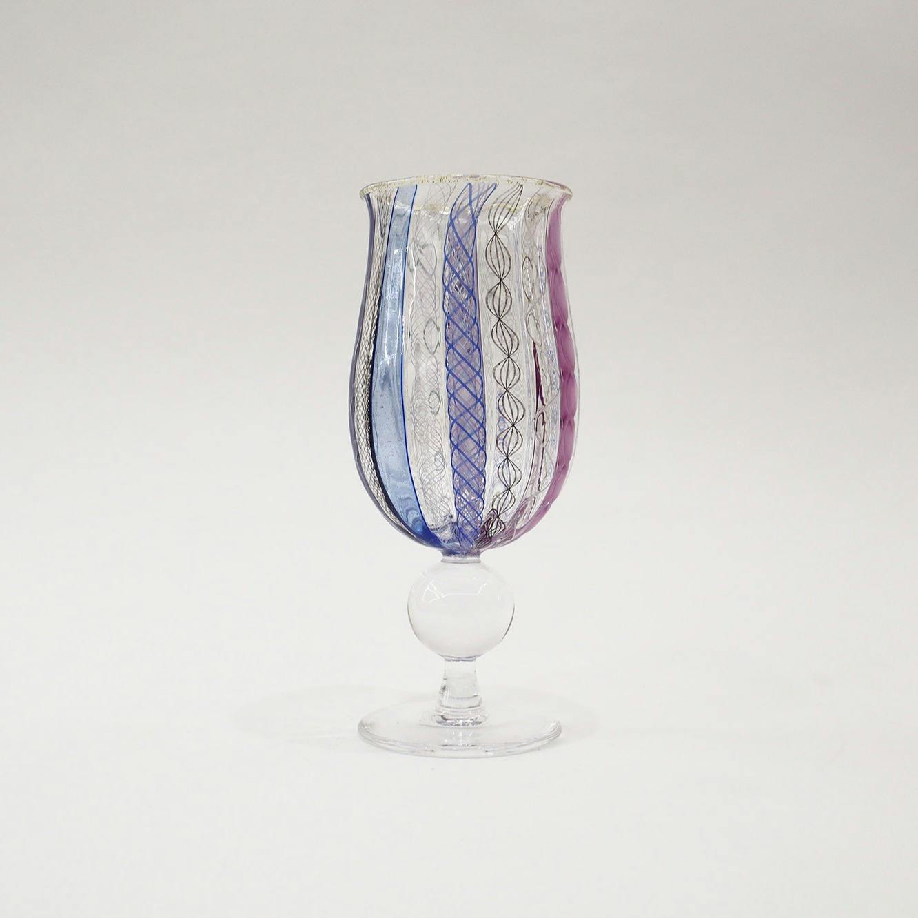 彩色　LACE　goblet 　