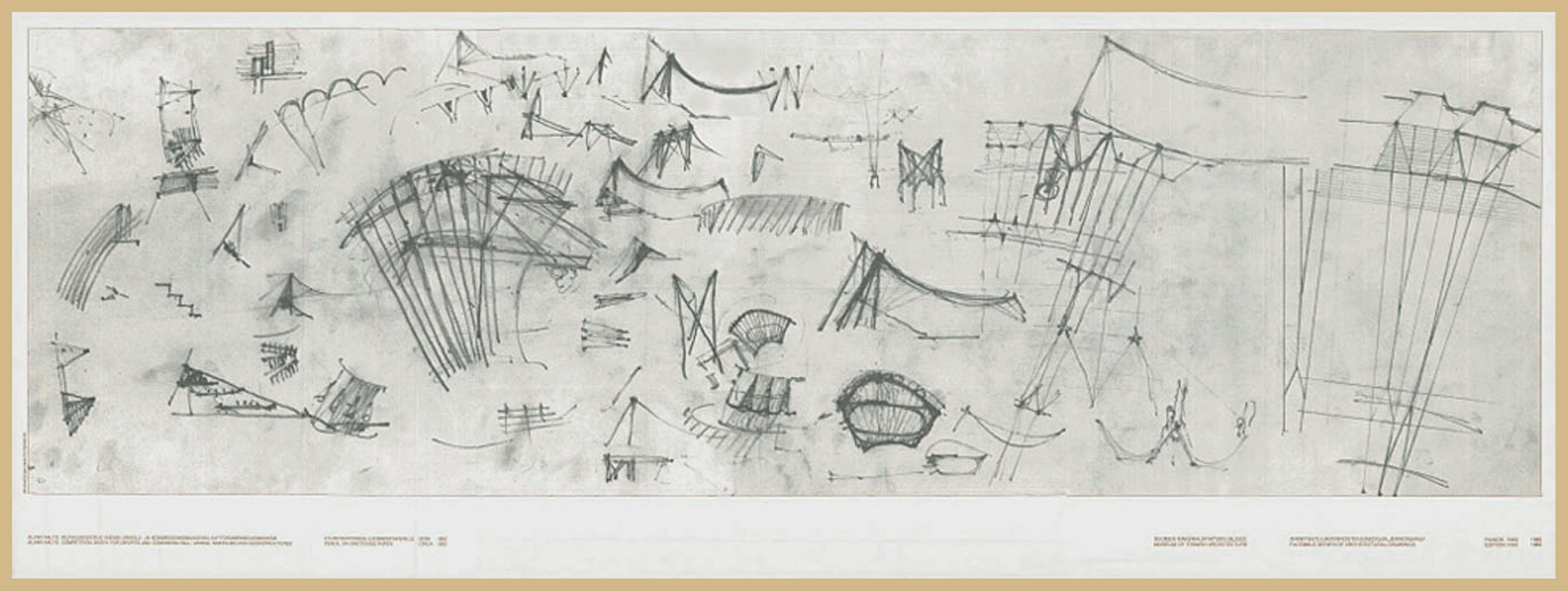 Alvar Aalto: スケッチ ポスター
