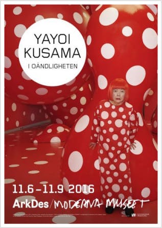 草間彌生: Kusama with Dots Obsession, 2012 ポスター