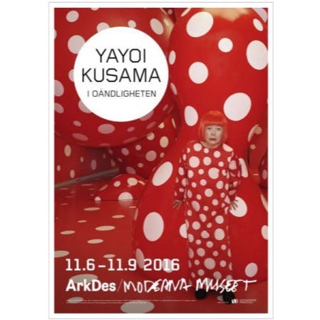 Kusama with Dots Obsession, 2012 ポスター + オーダーフレーム