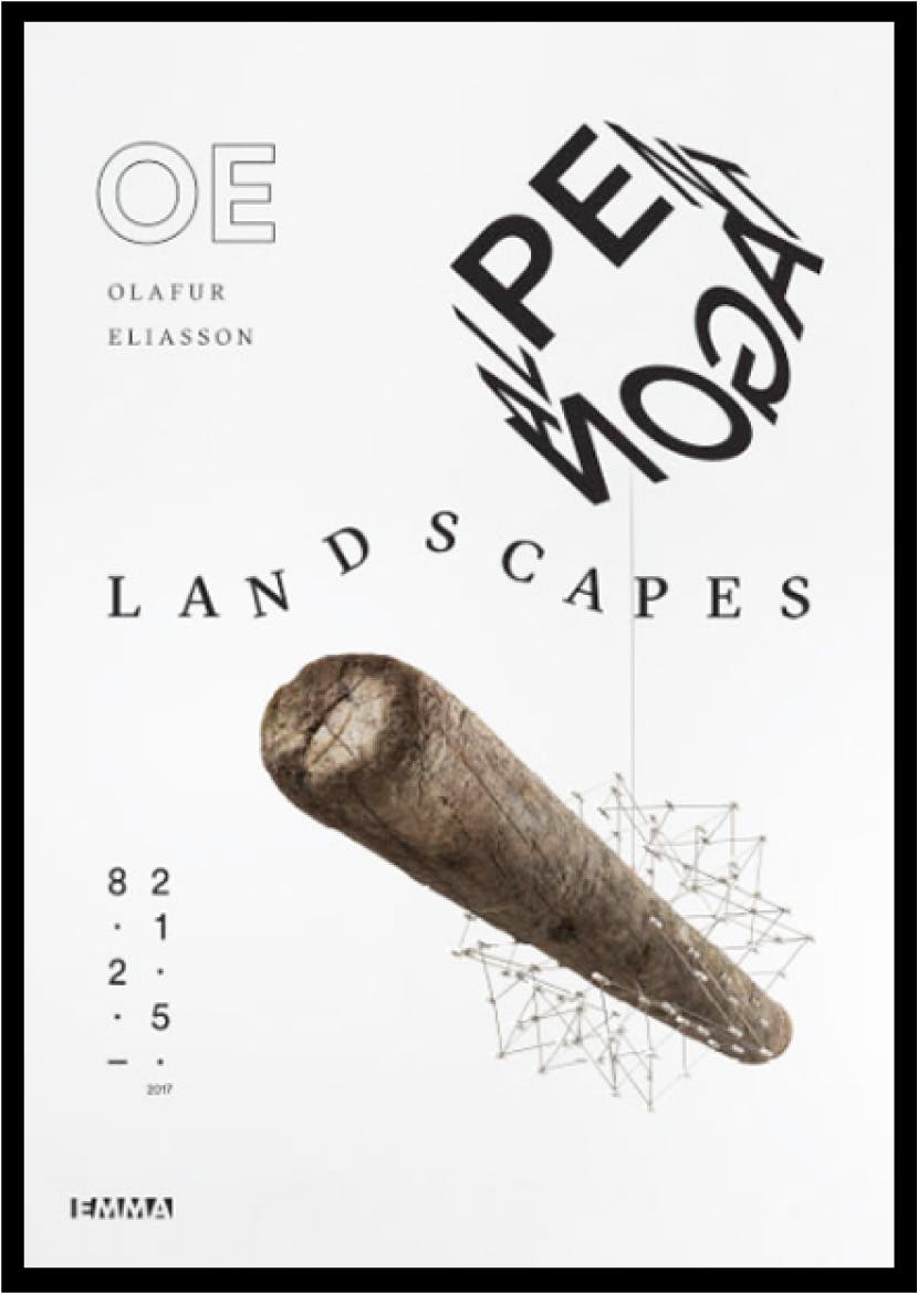Olafur Eliasson: LANDSCAPES展 ポスター