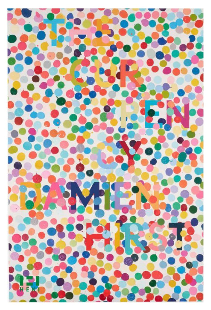 Damien Hirst: The Currency ポスター（Pink）
