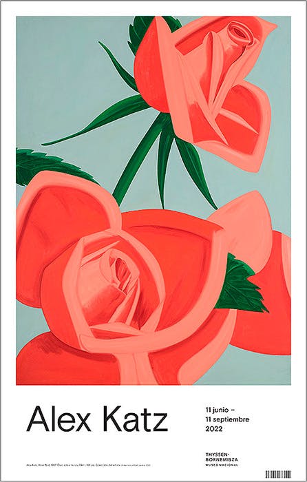 Alex Katz: Rose Bud, 1967 ポスター