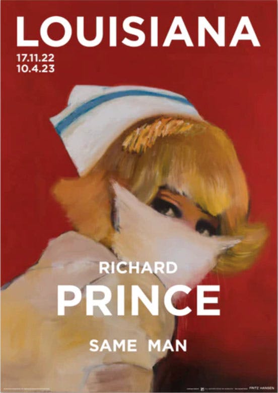 Richard Prince: Nurse, 2017 ポスター