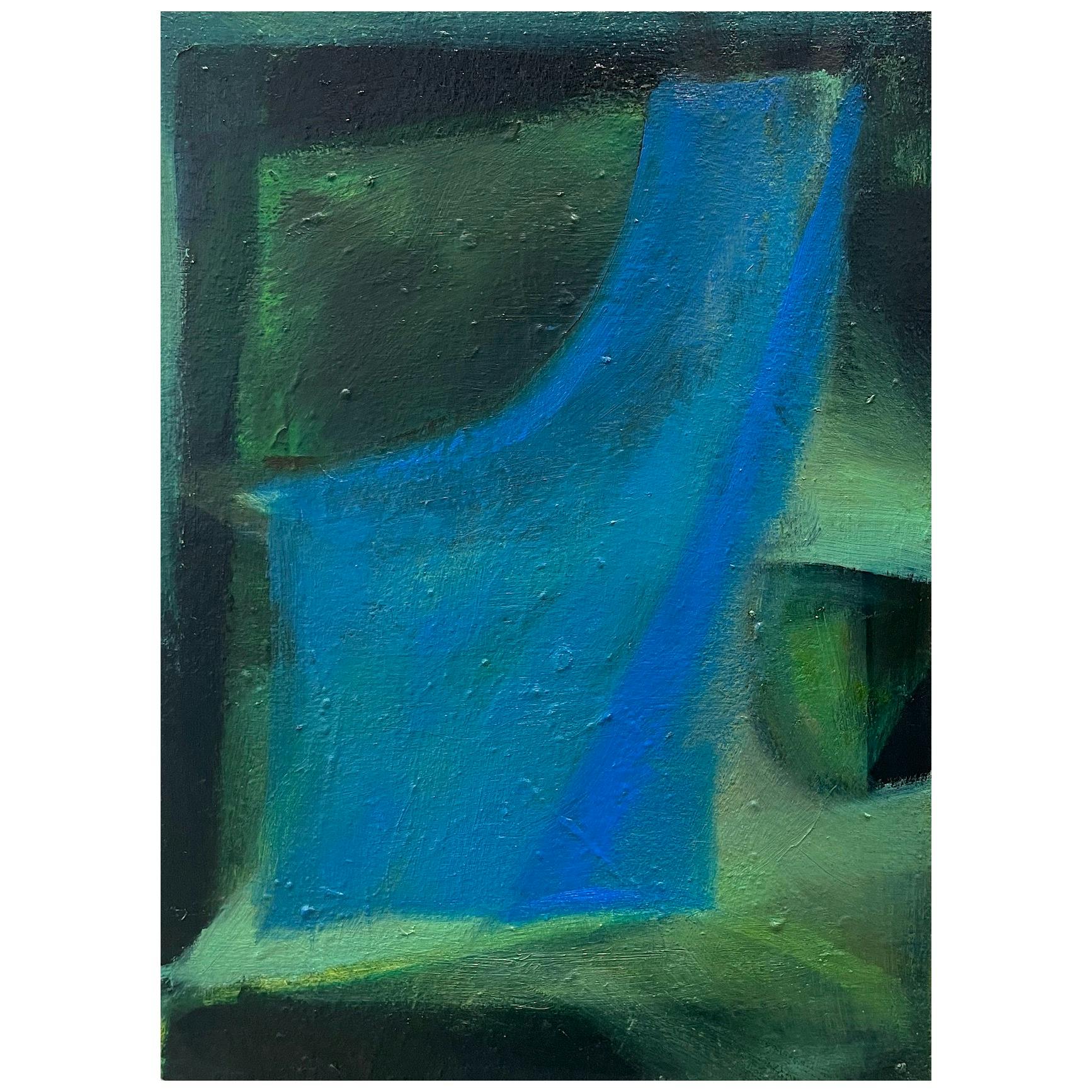 カーテン揺れる(冬色)