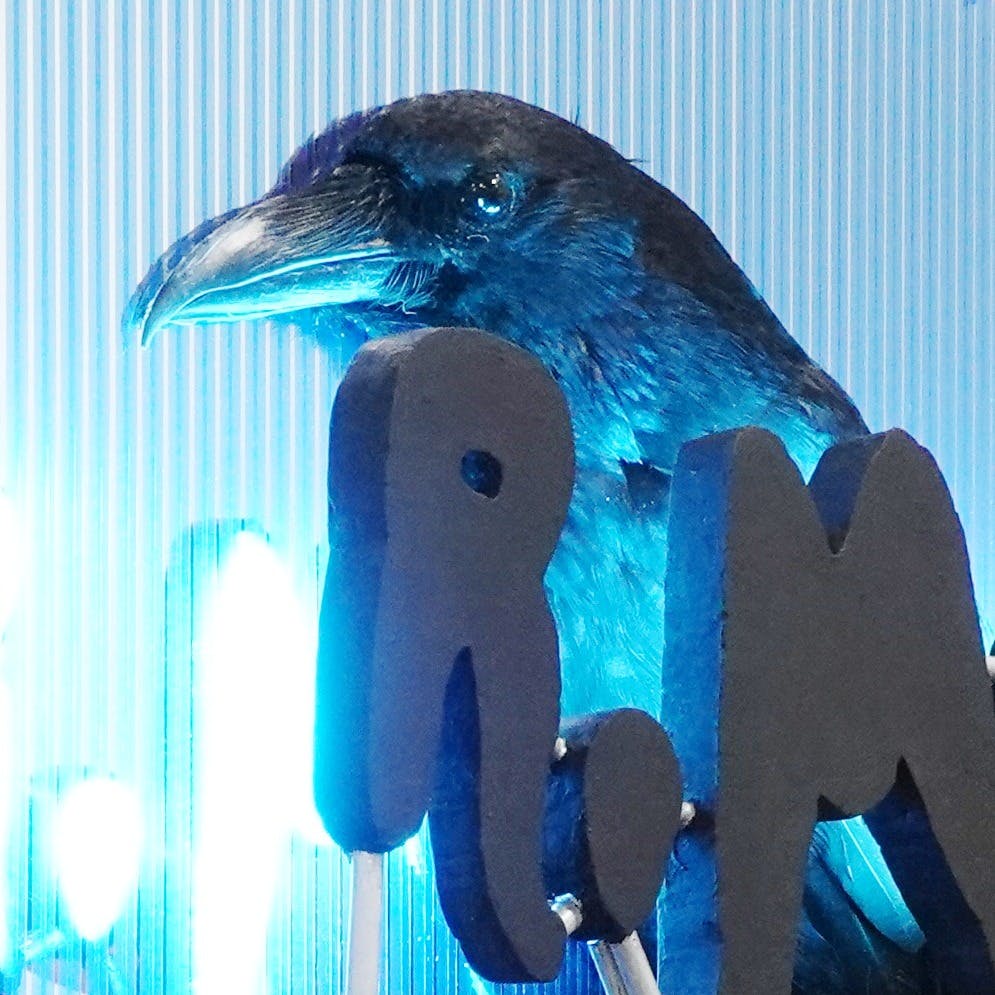 大ガラス－著作権の机 4 RM