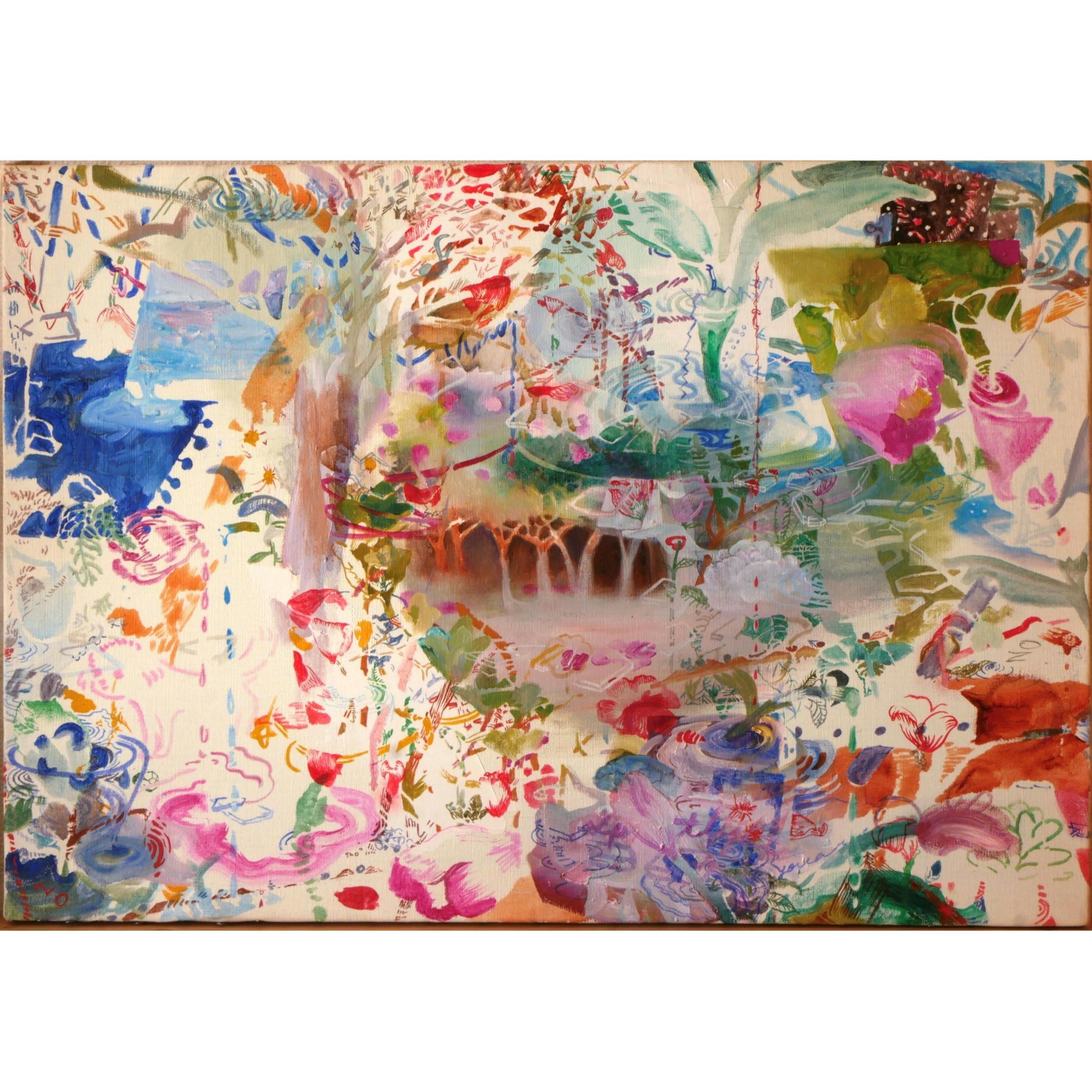 落下し続ける花