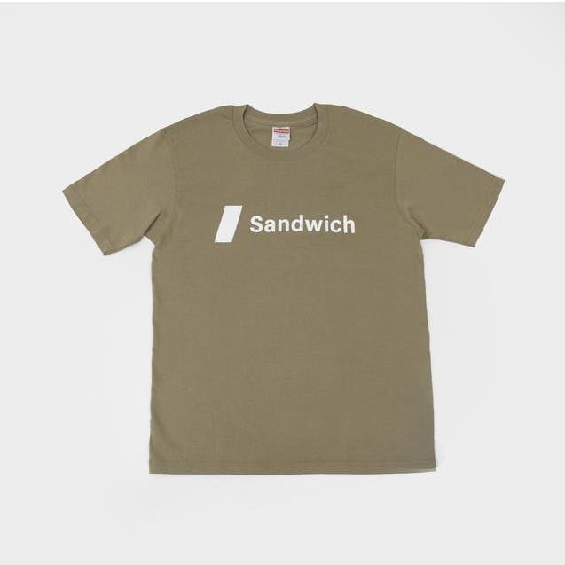 【グッズ】Sandwich Tシャツ（ベージュ）S