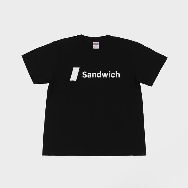 【グッズ】Sandwich Tシャツ（ブラック）S