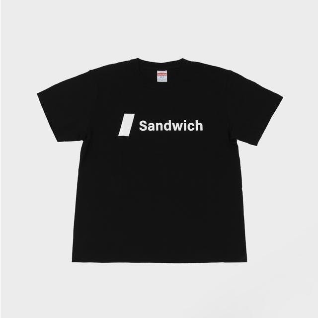 【グッズ】Sandwich Tシャツ（ブラック）L
